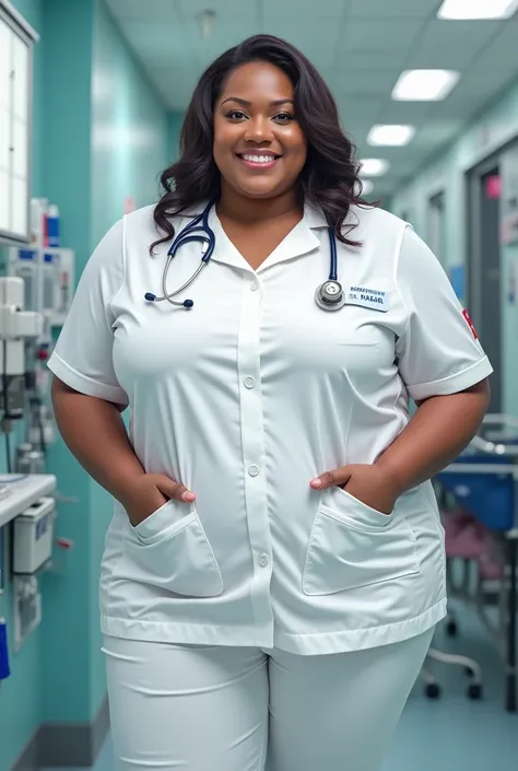 Big plus size pawg nurse
