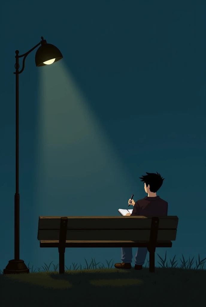 ✨ Title: "Meri Har Baat Tum" ✨

A silent evening. A quiet park. A wooden bench beneath a streetlamp.

A boy sat alone, his diary open, pen resting between his fingers. The world around him faded into whispers of the wind. No one else existed—just him and h...