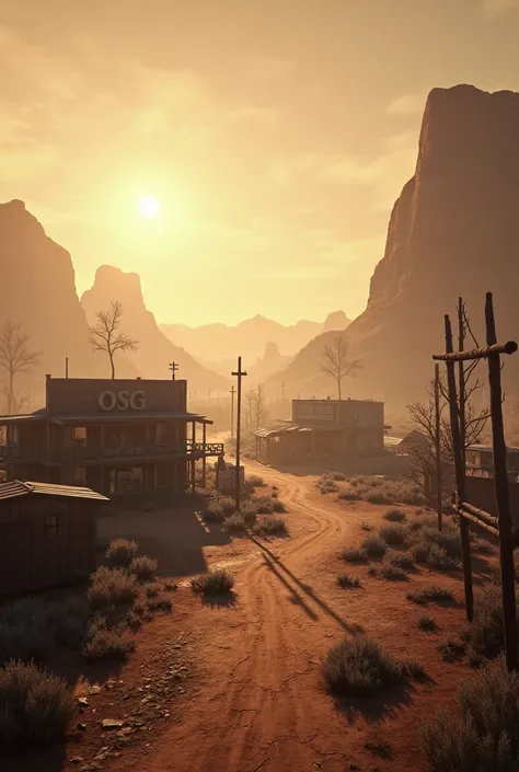 Need a background made inspired by red dead redemption 2 name OSG  Development