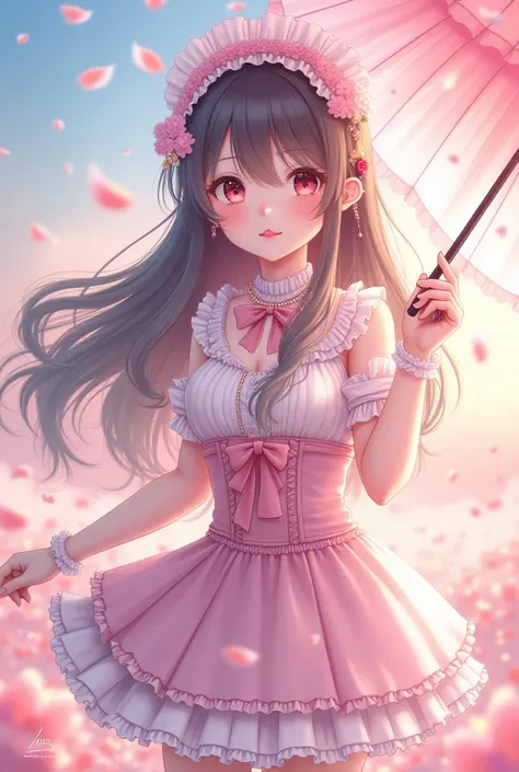 Create a gorgeous girl with cute anime outfits