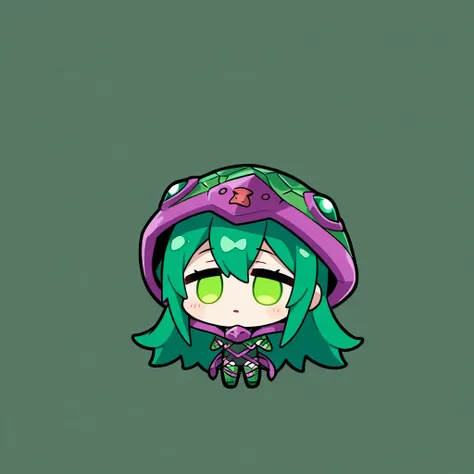 ( chibi), Medusa's variant,
 mysterious in another dimension,  beautiful but terrifying Medusa ,  emerald green scales , Shining eyes, The snake with the hair moves , Marble Temple