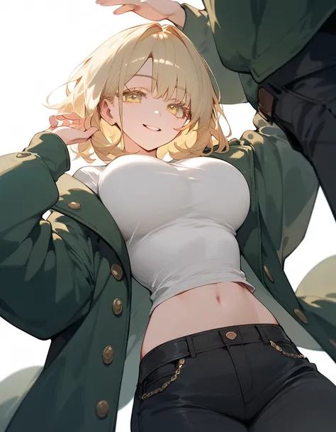 Score_9,Score_8_up,Score_7_up,highest quality, source_anime, highest quality, BREAK detailed lip, 1 girl, cute, 28 years old, (curvy:1.3), (medium hair:1.2), (light yellow hair, light yellow eyes, large breasts), (thin eyelashes:1.3),  (wide eyes:0.8), (cl...