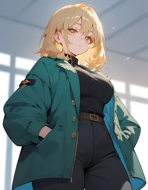 Score_9,Score_8_up,Score_7_up,highest quality, source_anime, highest quality, BREAK 1 girl, cute, 28 years old, (curvy:1.2), (medium hair:1.2), (light yellow hair, light yellow eyes, large breasts), (thin eyelashes:1.3),  (wide eyes:0.8), (close up), deep ...