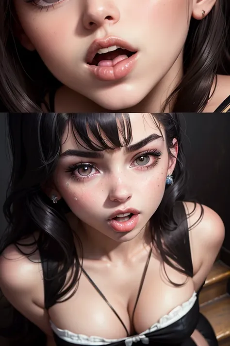 ((1 chic and beautiful woman)), glamorous, fashionable, ((hotel stairs)),
woman wearing a tie, dua lipa, kailee mandel, 18-year-old, lily frank, she looks like a mix of grime, Charlie Bowater, 
Julia Sardinia, yael shelbia, Aykut Aydogdu, pale-skinned pers...