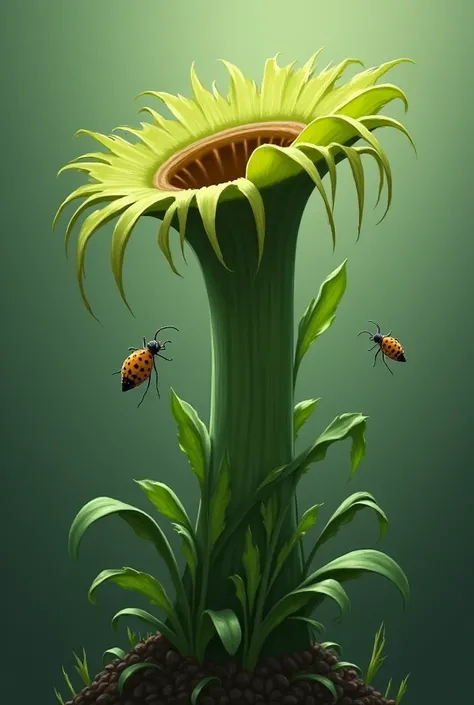 *The Plant's Prey*
It stood tall, its leaves open wide like a mouth, waiting for its next victim. Insects, spiders, and even small animals would wander into its trap, never to escape. The plant's intoxicating fragrance would lure them in, and its sticky le...