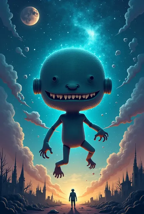 Sure! Here’s a more straightforward version of the same concept, using simpler language and ideas.

Title: “The Media Monster”

Theme: A strange, playful creature travels through time, changing shape to explore different kinds of media, from the past to th...