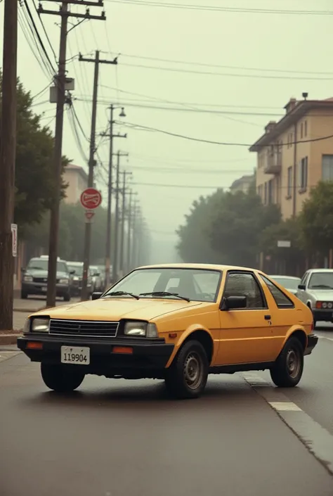 Basic small car from the 80s