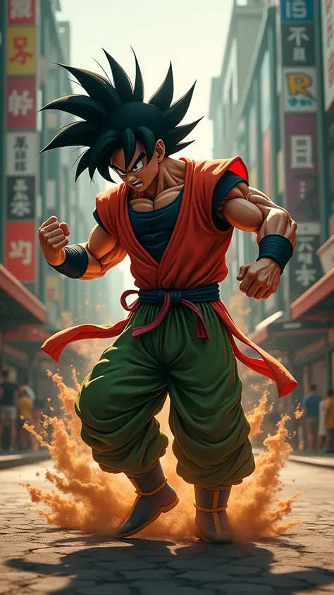 Broly dances hip hop on the street ultra realistic high quality high contrast high film detail 8k 