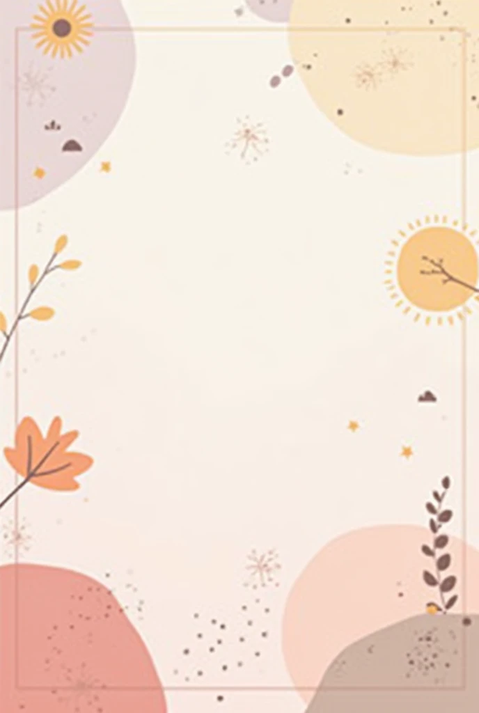 Wallpaper to attract happiness in various pastel shades 