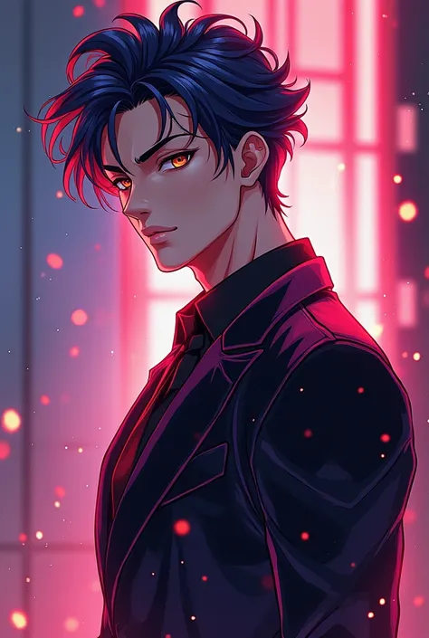 Hmm.. maybe anime art style.. Make him look like a hot anime character tho