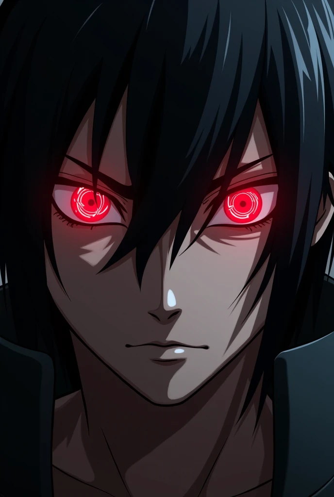 Add Itachi's face just like with the sharingan