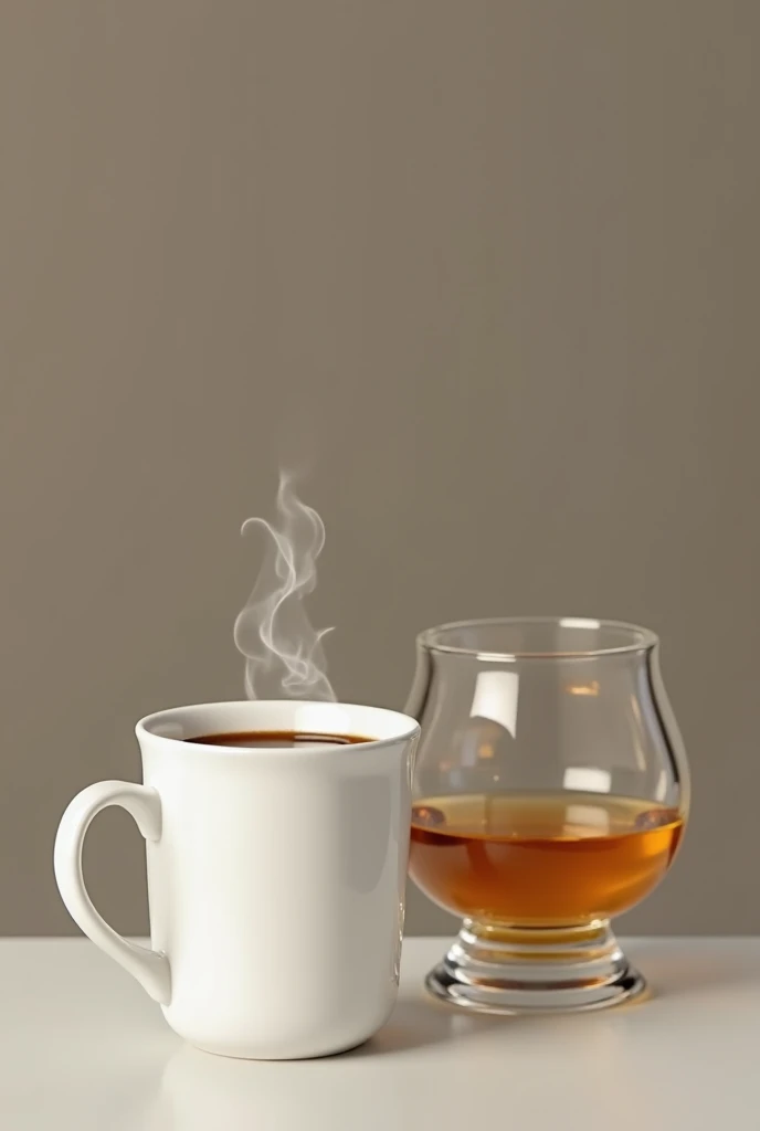 Photo of coffee and spirit