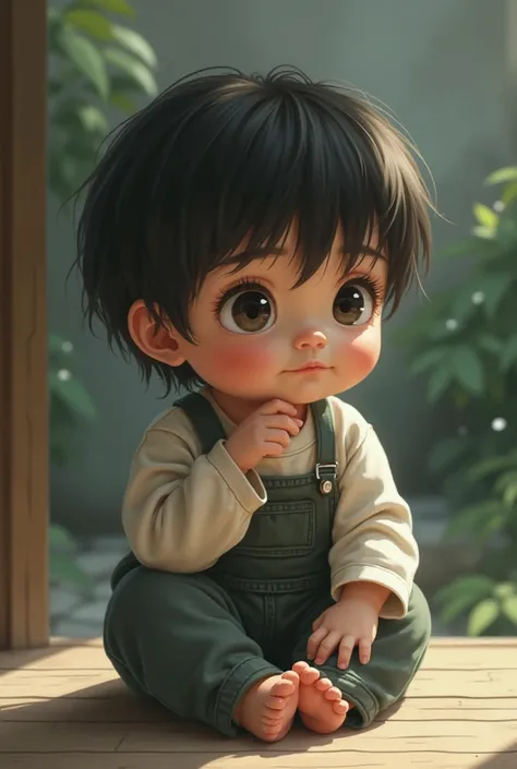 Photos of little ren in silence