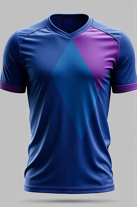 I created a uniform jersey for drum rhythmists from a samba school, In the blue and purple tone
