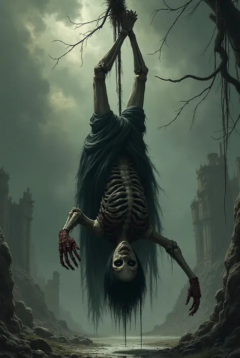 The Hanged Man In a darksouls 3 style