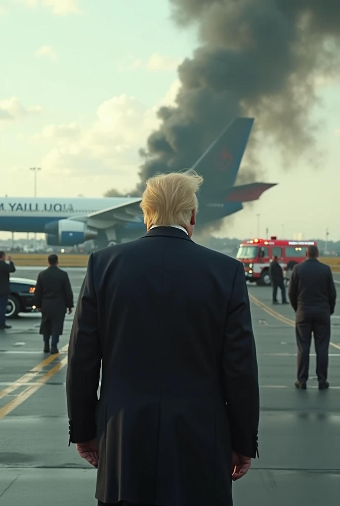 Donald Trump and the commercial plane crash 