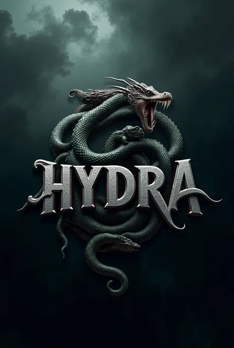 Hydra lettering logo