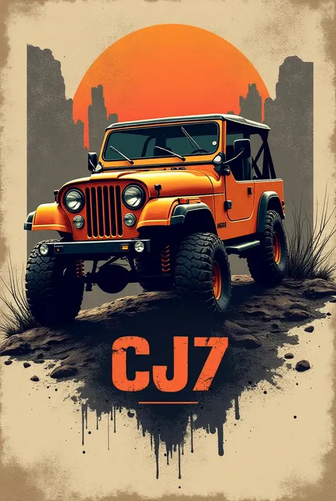 Renegade Jeep CJ7 logo 