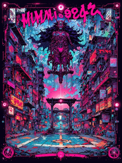     MONSTERS APPEARING IN SYNTHWAVE CITY ,  This picture looks like 々 TYPES OF MONSTERS ARE APPEARING , Mixed Art {x} Lovecraft and Synthwave Mixed Illustrations,Lovecraft Art ,HP Lovecraft Style, Space Horror Illustrations , Lovecraft Inspiration  , MIXED...