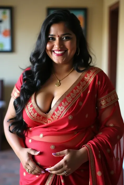 kerala mallu young plus size female reshma in home..kerala reshma is average sized body perfectly fit body figure with big breast and indian fair skin tone and black hair.wearing  indian nighty maxinin home.Realistic photo.Realistic photo. High quality pho...