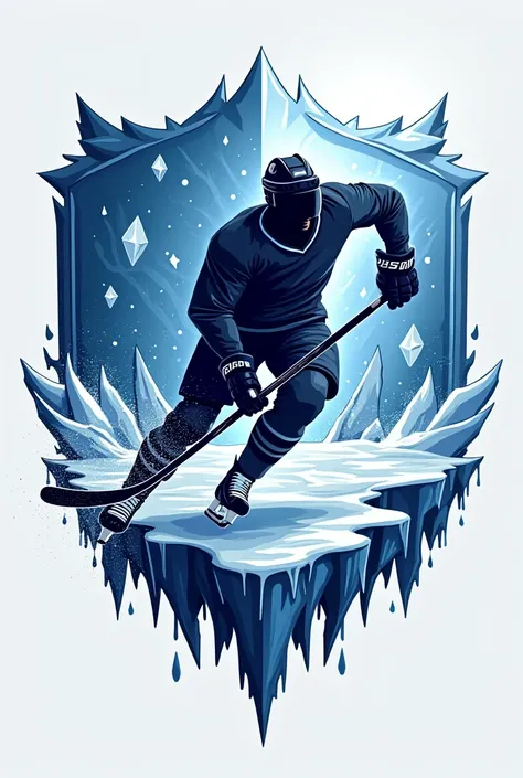 Ice hockey team logo that matches the word “ICE”