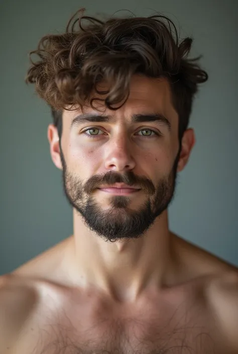 " Creates a collage of three images that represent physical changes in male puberty .  The first image shows the development of facial hair  (mustache and beard),  with an adolescent noticing the growth of his facial hair or shaving for the first time .  T...