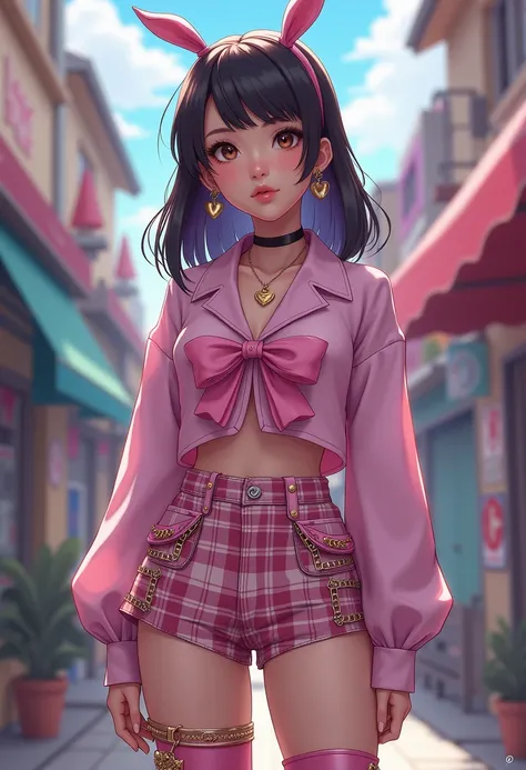 Got it! Here’s a detailed description for the character you want for the song "I'm a Good Girl 😊🎀" with a Korean/Japanese vibe:


---

Character Description:

Overall Aesthetic:
The character embodies a sweet yet rebellious vibe, combining cute and edgy el...