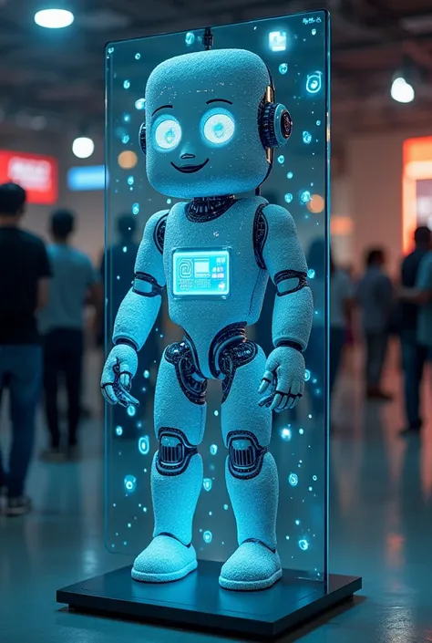 Create an engaging and catchy content for this standee using this link https://nextbridge.com/ and also make it focused on robotics, ai, computer vision, machine learning and other future technology and make these into bullet points