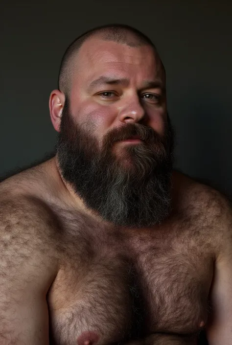 8K Very Lifelike Best Highest Realistic very Realistic real 8K very detailed highly photorealistic very detailed very lifelike photo of a Very Sexy handsome big bearded and rugged hairy burly muscular chubby beefy bulked up daddy bear man, 8K wearing a ver...