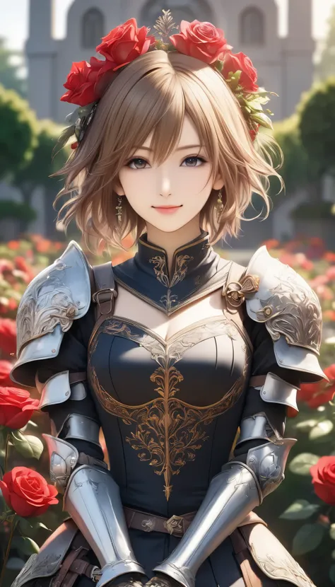 Final Fantasy Style , Takahashi Kazunari's masterpiece, Depiction of a face expressed down to the smallest detail, Detailed Eyes 、Detailed faces、A masterpiece of hair drawn down to the smallest detail , top quality, illustration , Super Detail, fine ...