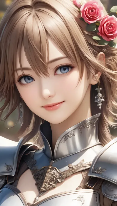 Final Fantasy Style , Takahashi Kazunari's masterpiece, Depiction of a face expressed down to the smallest detail, Detailed Eyes 、Detailed faces、A masterpiece of hair drawn down to the smallest detail , top quality, illustration , Super Detail, fine ...