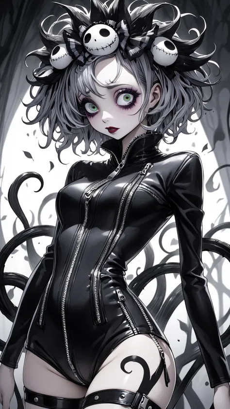  Tim Burton's style、 zipper、sexual、