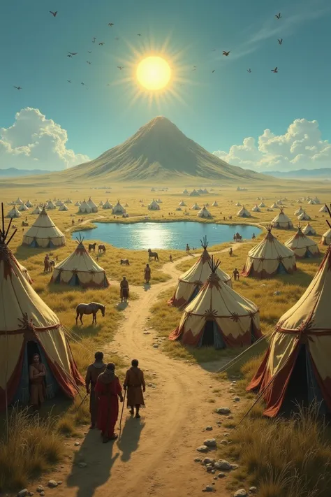 The sun, a blazing disc in the vast azure canvas above, cast long shadows across the endless Dothraki Sea.  Here, at the heart of the great grassland, sprawled Vaes Dothrak, a city without walls, a city woven from horsehair and reverence.  No stone rampart...