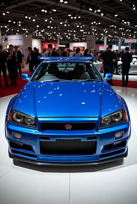 1991 Nissan Skyline GT-R R34、bluebodycollar、Motor show