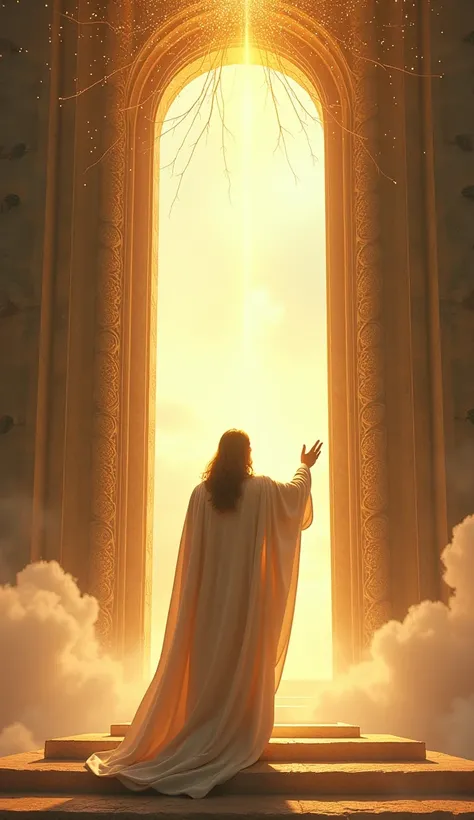  The Lord says : 'Here ,  I opened the door ,  for you and no one can close it