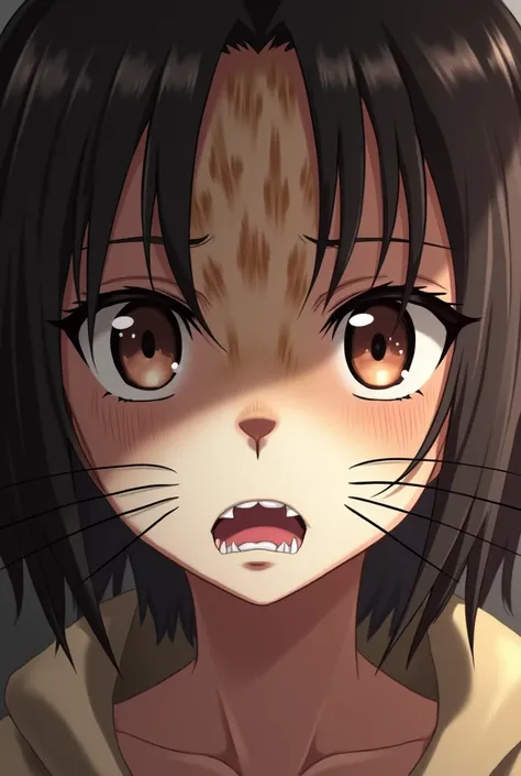 Mikasa Mewing face