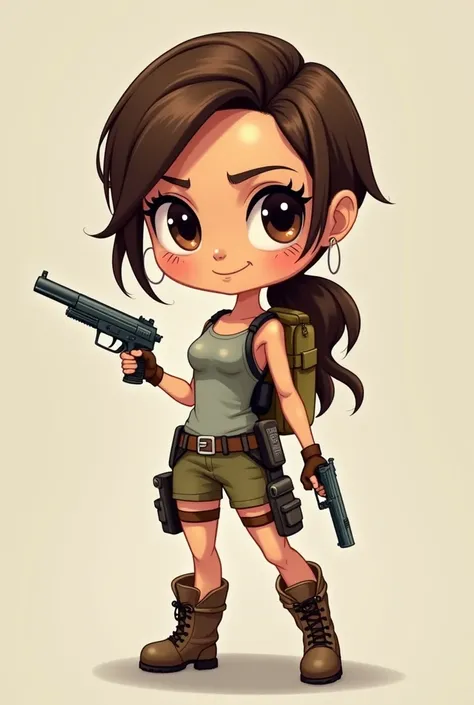 Lara croft chibi girl 