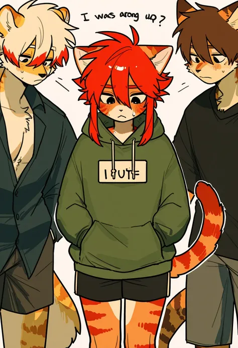 Fraction_9,Fraction_8_up,Fraction_7_up,Fraction_6_up,Fraction_5_up, Resources  _   furry, Hadrian   ,   furry male, cat boy, I was wrong,   Baggy Hoodie    , cry, Looking Down,   animal ears  , Tail,    shorts,   gold name tag   ,  Release milkytiger1145  ...