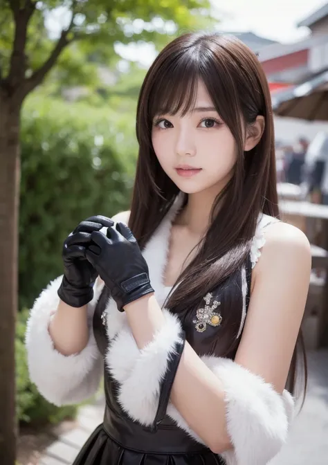  HD、high resolution
Japanese girl wearing gloves、Beauty、 idol、