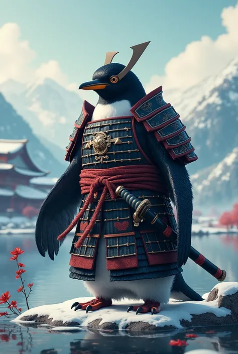 Samurai penguin 