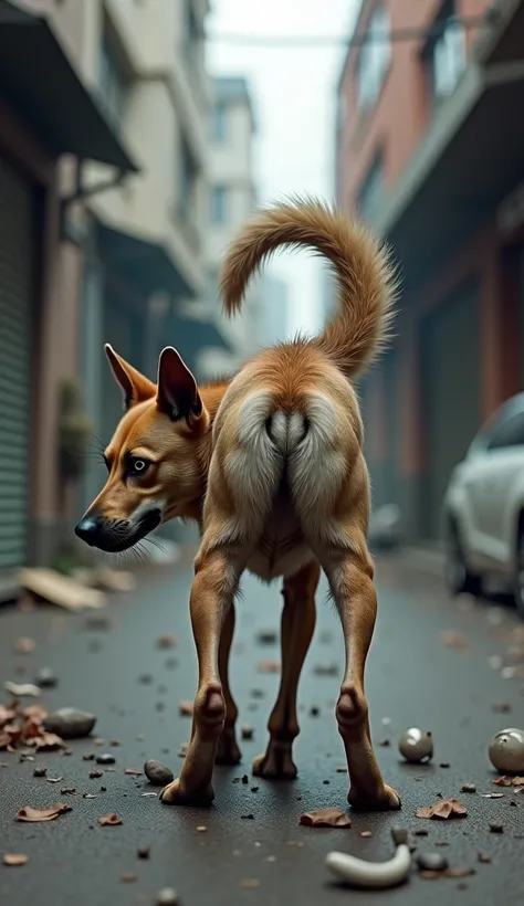 street dog ass butt ass ass hole tail up🤍🤍🤍🖤🖤🖤