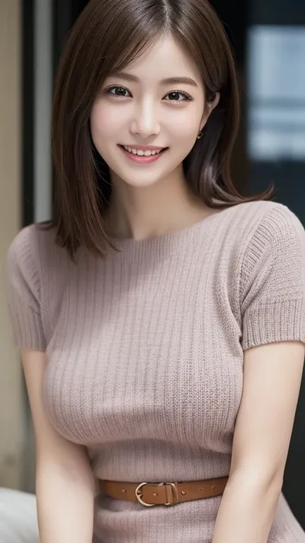  1 girl, (Wear a colored knit dress:1.2), ( RAW photos ,  top quality), ( is present,  photorealistic:1.4),  Masterpiece,  extremely delicate and beautiful ,  extremely detailed, 2k wallpaper,  is amazing,   fine detail,  extremely detailedCG Unity 8K壁紙,  ...