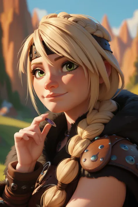 Astrid Hofferson from how to train your dragon