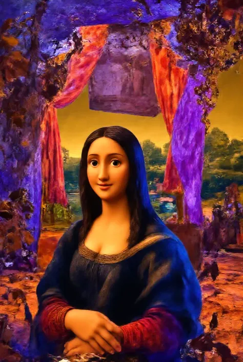 Mona Lisa abstracta 