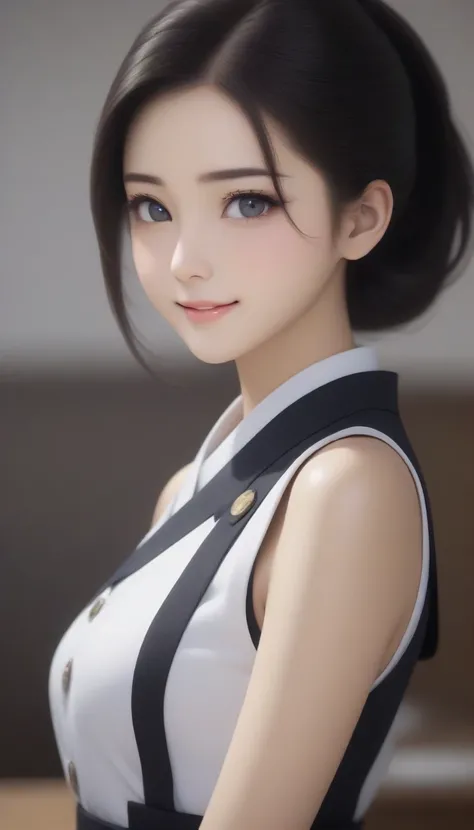 8k, Ultra-high resolution, Highest quality, masterpiece,  using the rule of thirds, surreal, photograph, 1 girl, (:1.3), pretty girl, Cute Face, Beautiful eyes in every detail, in detail,masterpiece,One Girl:1.2, Japan Female Announcer,Tabletop,glare,Black...