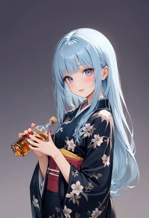 obi, 1girl,masterpiece, best quality, extremely detailed, (illustration, official art:1.1), 1 girl ,(((( light blue long hair)))), ,(((( light blue long hair)))),light blue hair, , long hair ((blush)) ,masterpiece, best quality,(((((a very delicate and bea...