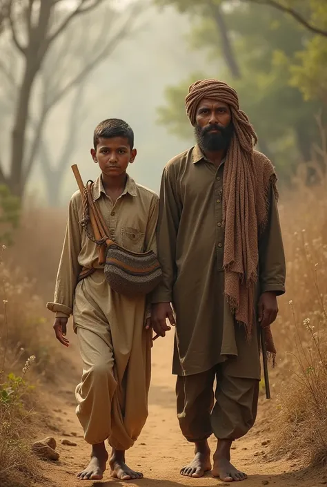 The story of two brothers

Two brothers, Ali and Hamza, lived in a village. They were very poor and barely earned two meals a day by working hard all day. Their parents had passed away, and they had heavy responsibilities in life.

Ali was older, serious a...