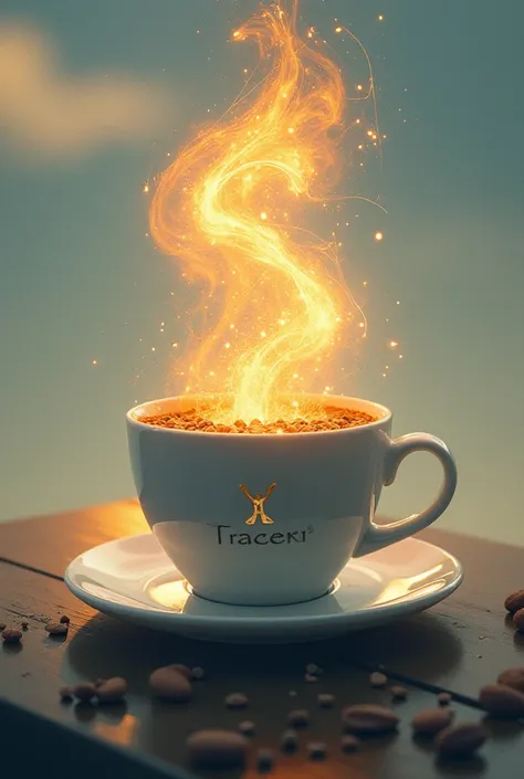 You can use an expressive image that contains the idea of uniqueness and innovation . For example :
	 • A picture of a distinctive cup of coffee, with a modern design around it that indicates uniqueness .
	 • A picture of a unique product or dish that appe...