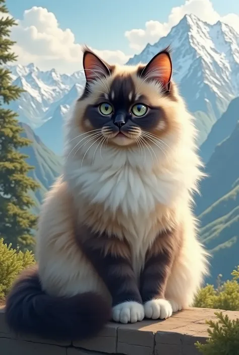 Himalayan Persian cat 