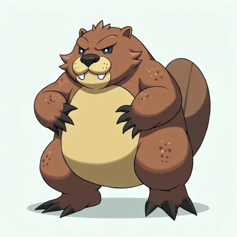 A water fighting type pokemon based on beaver